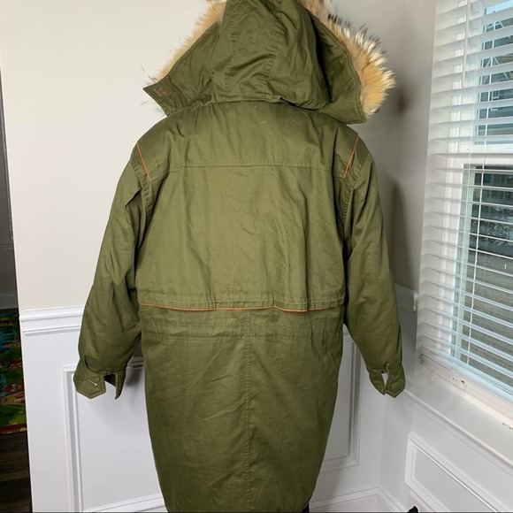 Gallery green duck down hood utility‎ field jacket - Picture 7 of 12